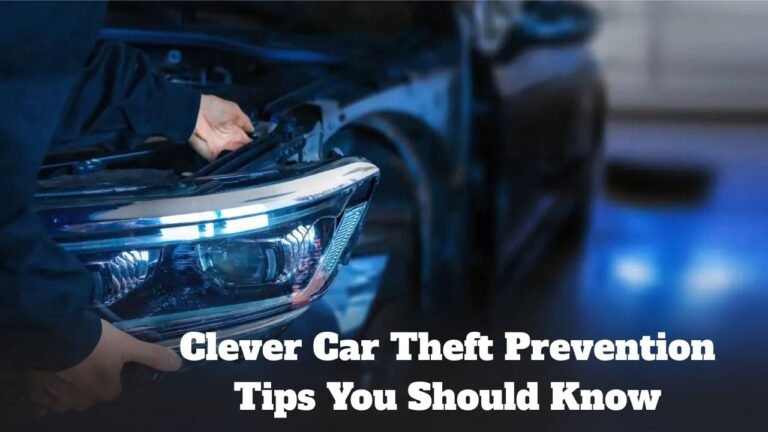 Clever Car Theft Prevention Tips You Should Know