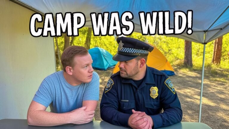 Kenny Kellems’ Adventure at Camp with a Cop